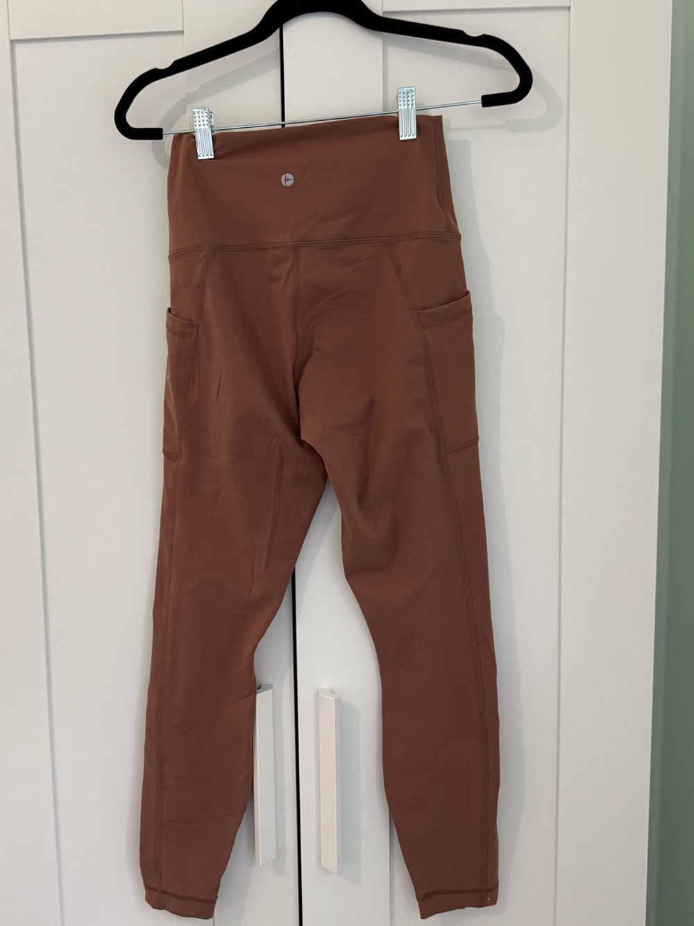 Reflex Rust Brown High-Rise Pocket Leggings